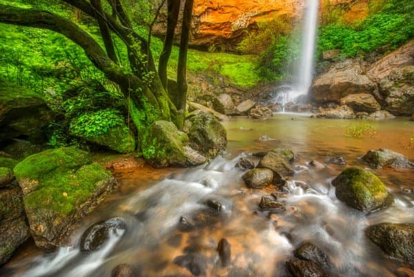 A Secret Waterfall | Nature Photography Print