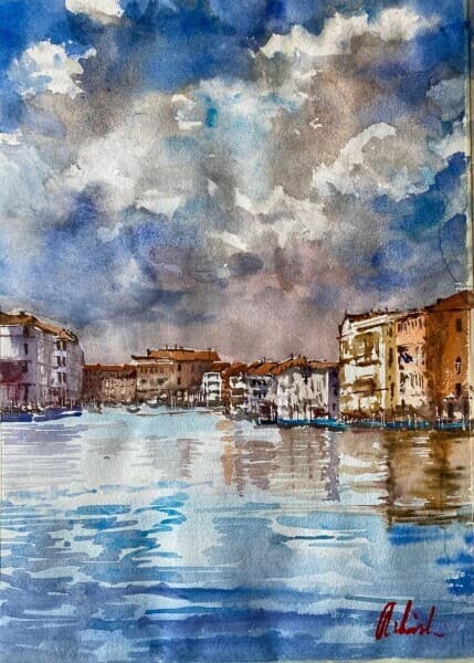 Blues | Landscape Painting