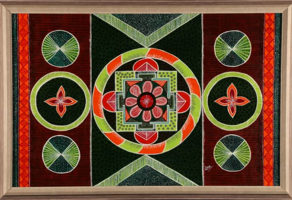The Circle of Life | Mandala Acrylic Painting