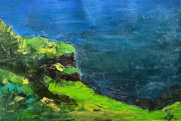 Lonavala Tiger Point | Handmade Landscape Painting