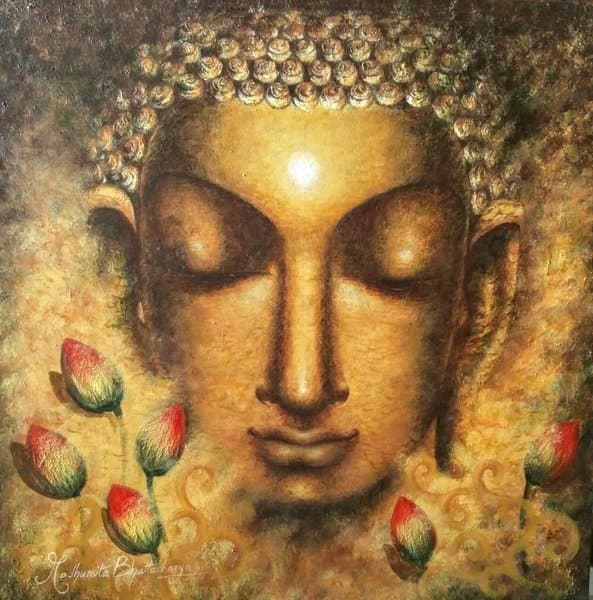 Divinity | Handmade Buddha Painting