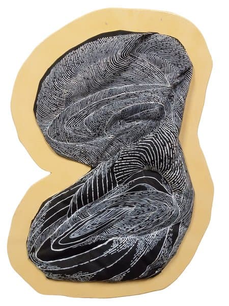 Ethereal Dimensions 2 | Black Abstract Canvas Art
