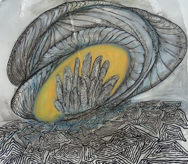 Beyond Form | Abstract Organic Canvas Painting