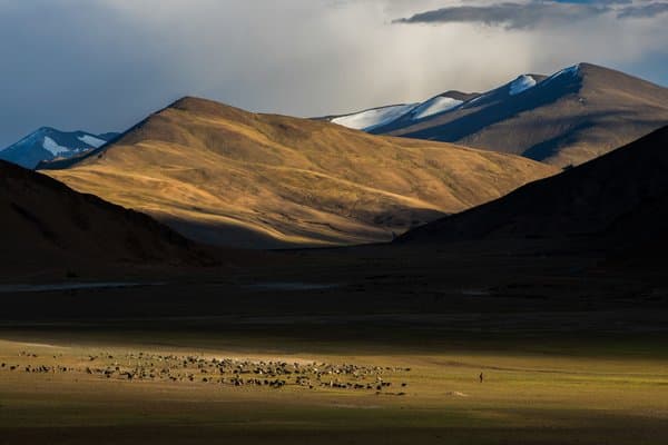Light Across The High Mountain Valley | Nature Home Decor