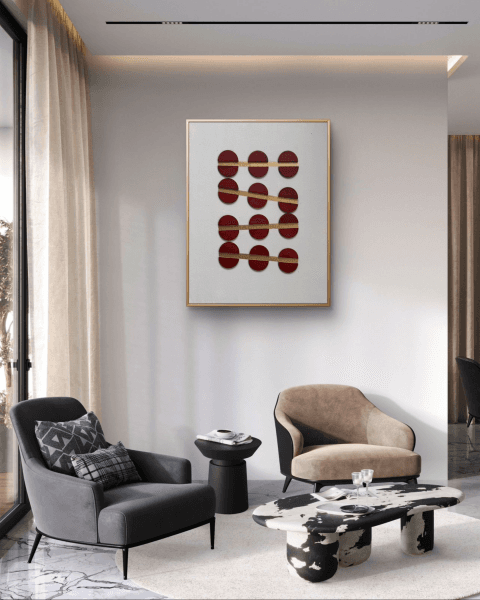 Still I Rise | Strength in Balance | Luxury Abstract Wall Art