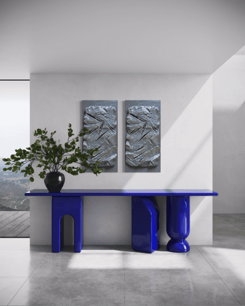 Raw Presence | Contemporary Textured Mixed Media Canvas Art
