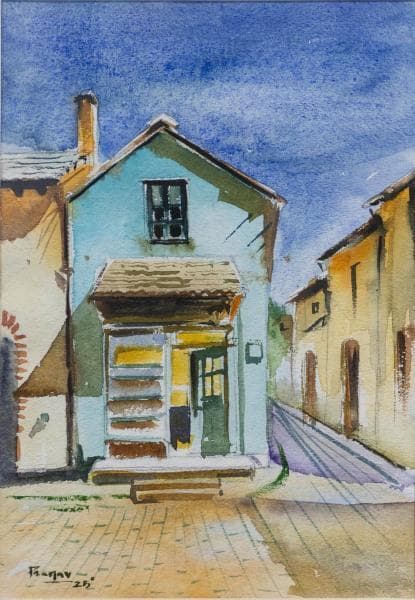 Quiet Street Corner