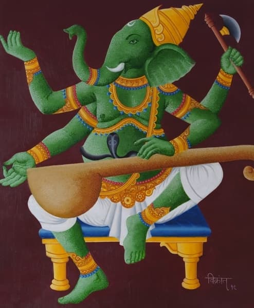 Ganesha In Musical Balance