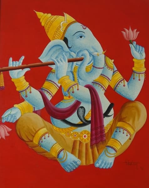 Ganesha The Divine Flutist
