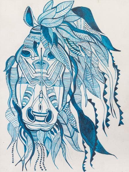 Decorated Horse