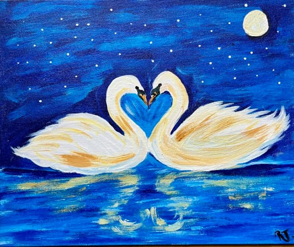 The First Night | Acrylic Painting