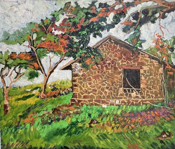 House in Chinchwad | Landscape Painting