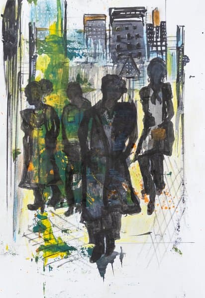 Urban Rhythms | Figurative Wall Art