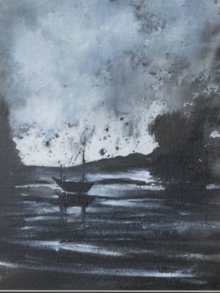 Misty Passage | Original Watercolor Landscape