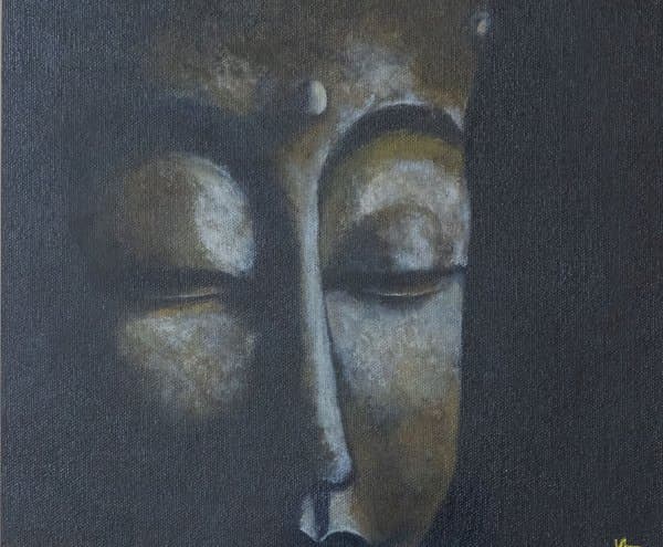 Inner Serenity | Meditative Buddha Painting