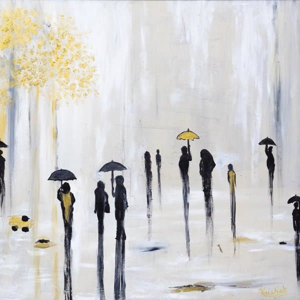 Silent Journeys | Minimalist Figurative Painting