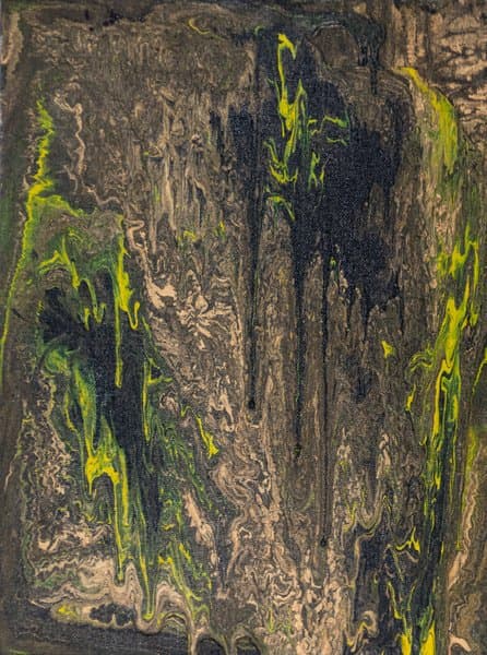 Abstract Rainforest | Textured Acrylic Painting