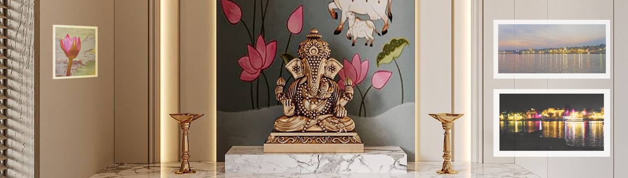 Pooja Room Wall Art