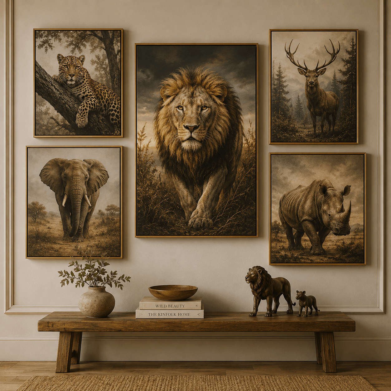 Lion Paintings