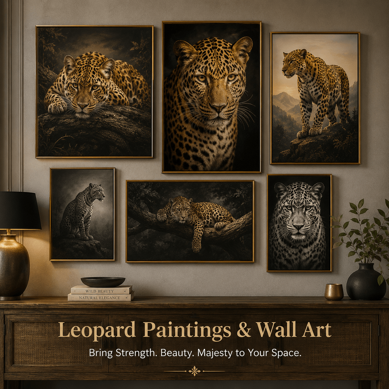 Leopard Paintings