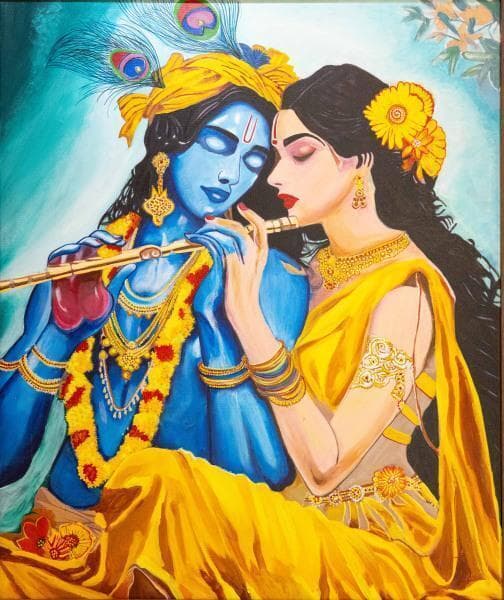 Radha Krishna | Spiritual Paintings