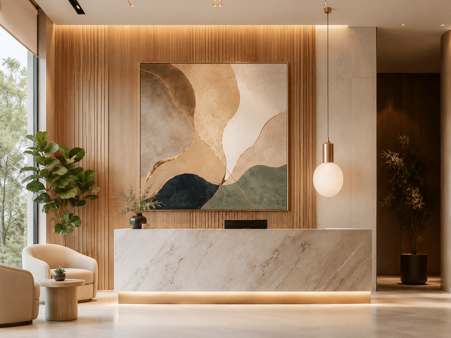 Reception Area Art
